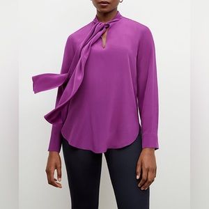 Mm Lafleur 100% washable silk top - size M